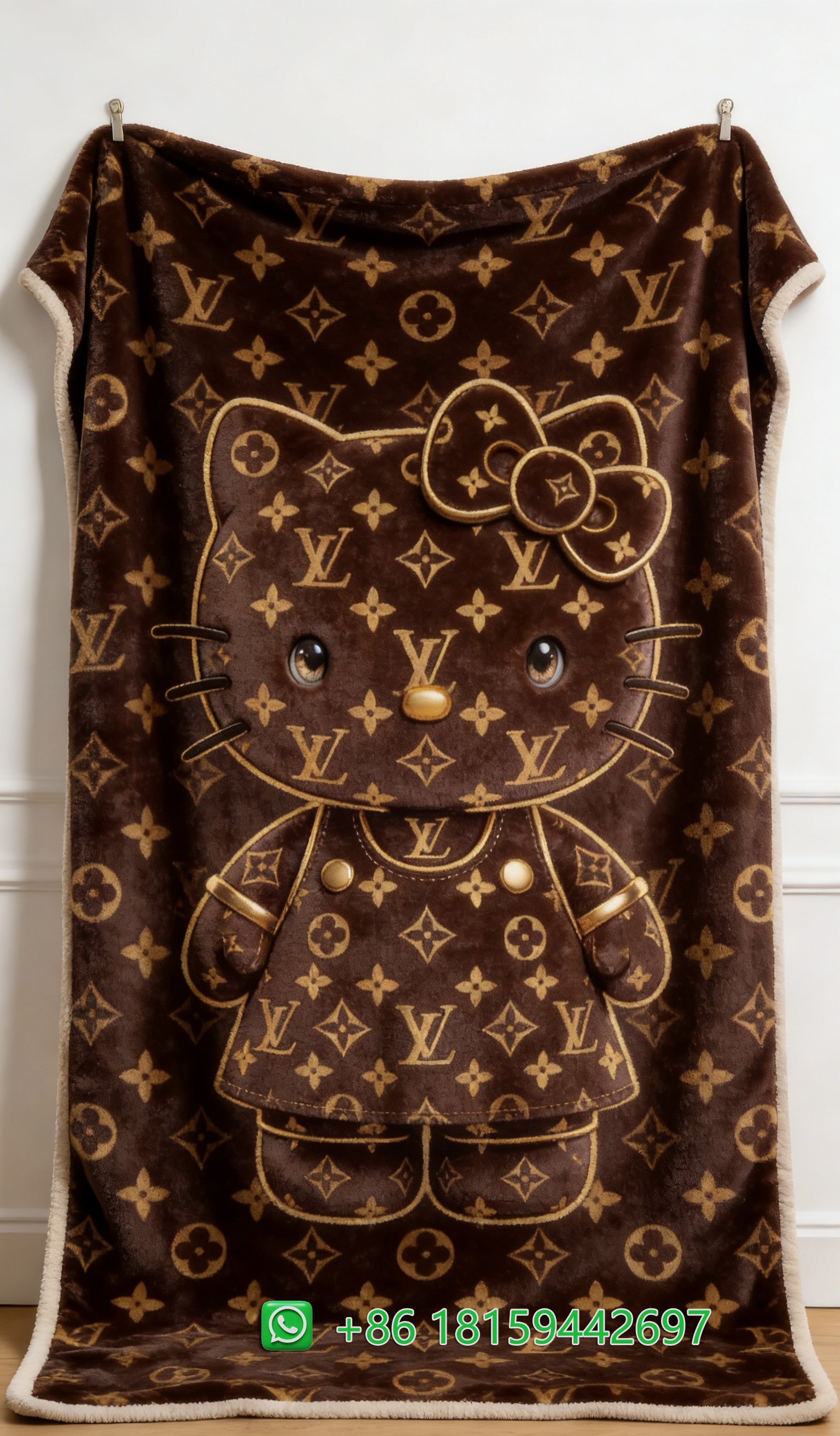 Louis Vuitton Throw Blankets